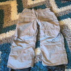 Burton grey snow pants